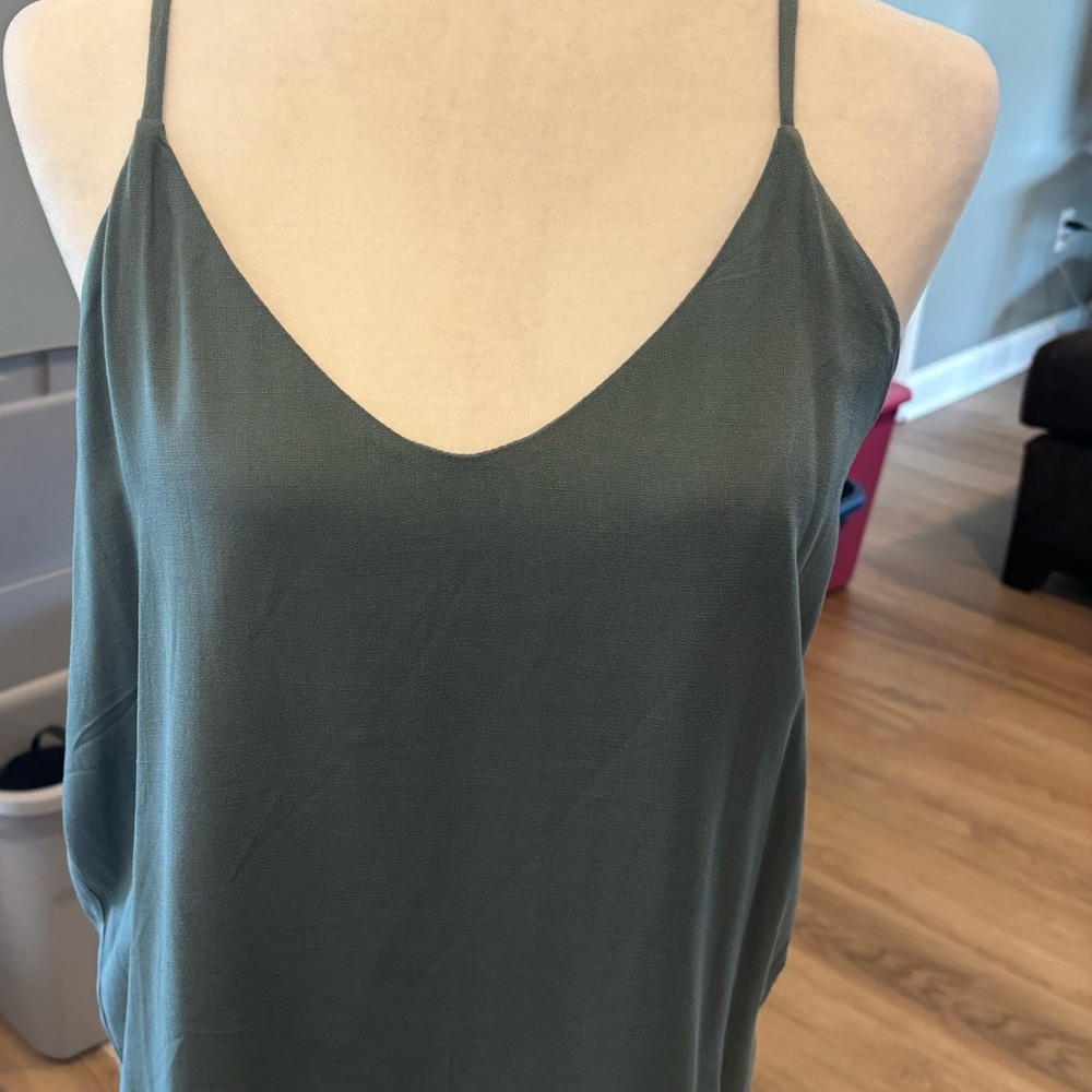 Zenana Outfitters Teal Camisole Top